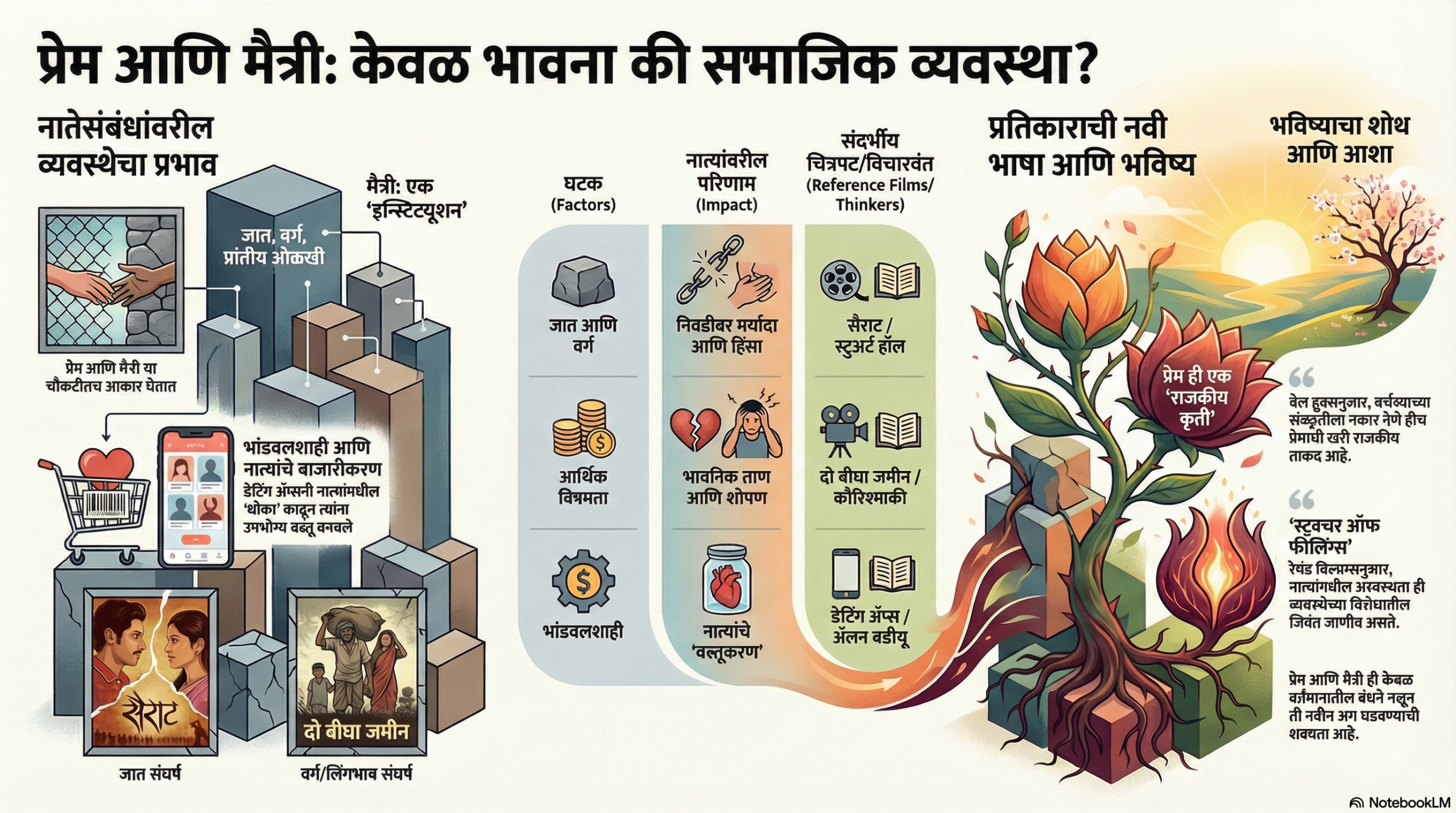 प्रेम आणि मैत्री: अर्थराजकीय व्यवस्थेच्या विरोधातील नवी भाषा (मुक्तसंवाद लेख २, जानेवारी २०२५)